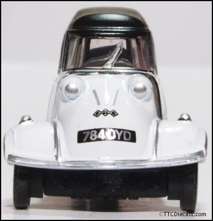 Oxford 76MBC005 Messerschmitt Bubble Car Polar White