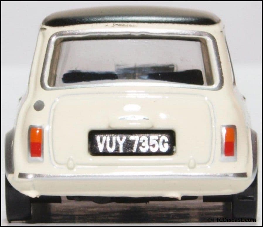 Oxford 76MCS004 Mini Cooper S MkII Snowberry White/Black