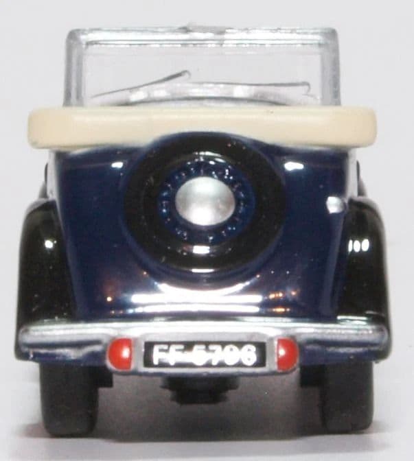Oxford 76ME006 Morris Eight E Series Tourer Dark Blue
