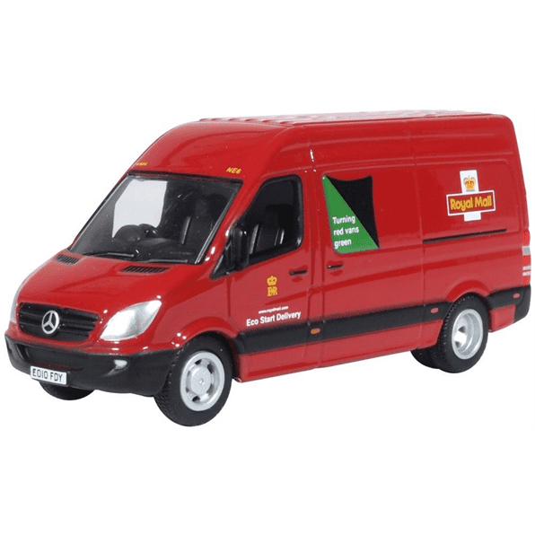 Oxford 76MSV003 Mercedes Sprinter Van Royal Mail 1:76 Scale