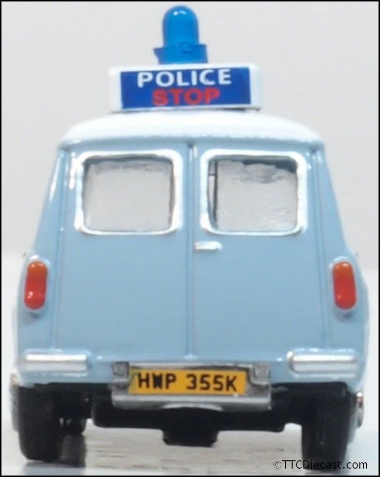 Oxford 76MV034 Mini Van West Mercia Police (Panda) 1:76 Scale