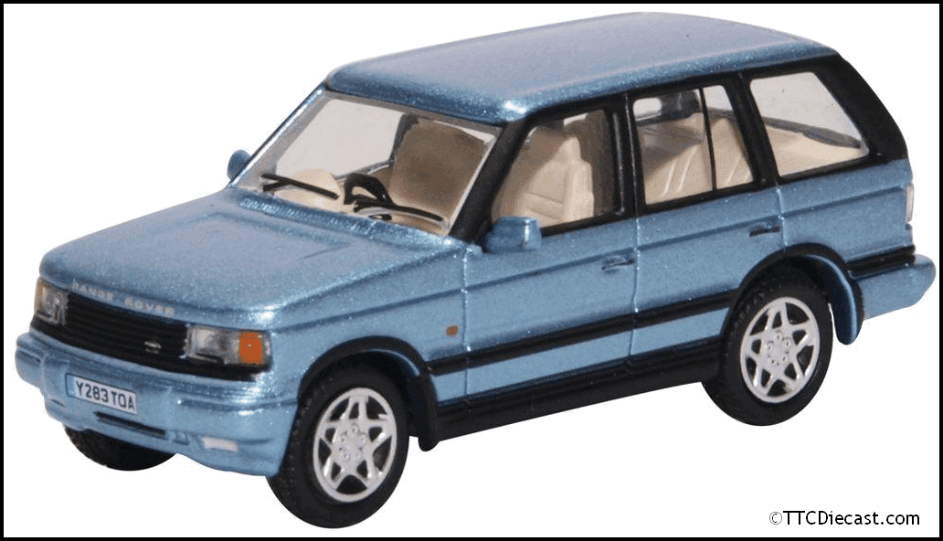 Oxford 76P38002 Range Rover P38 Monte Carlo Blue *LAST FEW*