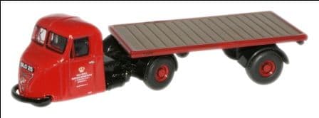 Oxford 76RAB007 Scamell Scarab Flatbed Post Office Supplie