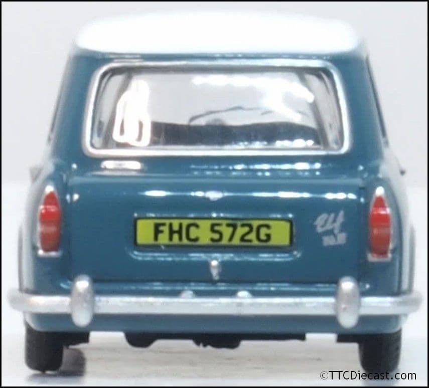 Oxford 76RE002 Riley Elf MkIII Persian Blue/Snowberry 1:76 Scale