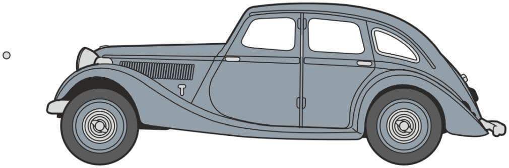 Oxford 76RK006 Riley Kestrel Grey OO Gauge - PRE ORDER £9.95