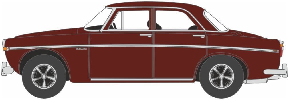 Oxford 76RP5003 Rover P5B Bordeaux Red OO Gauge - PRE ORDER £9.95