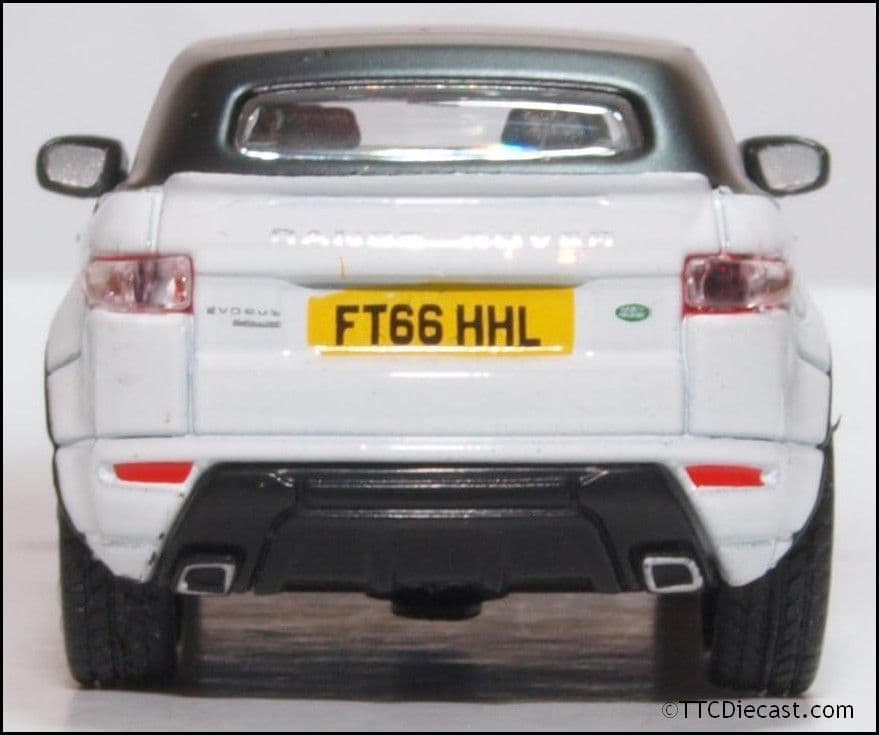 Oxford 76RREC003 Range Rover Evoque Convertible Fuji White