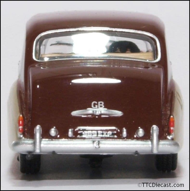 Oxford 76RRP5002 Rolls Royce Phantom V Burgundy/Silver Sand
