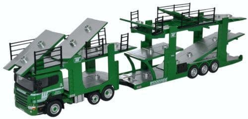 Oxford 76SCT003 Scania Car Transporter Woodside Motorfreig *LAST FEW*