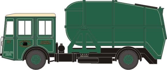 Oxford 76SD003 Shelvoke & Drewry Dustcart - Manchester Co*LAST FEW*