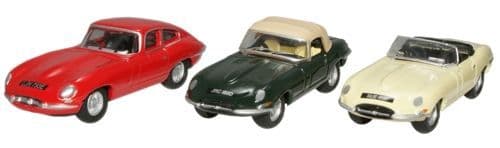 Oxford 76SET13 Jaguar E Type Triple Set