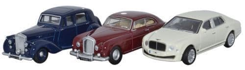 Oxford 76SET27 3 Piece Bentley Set (MkVI/Cont./Mulsanne)