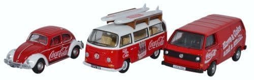 Oxford 76SET60CC 3 Piece VW Set - Coca Cola