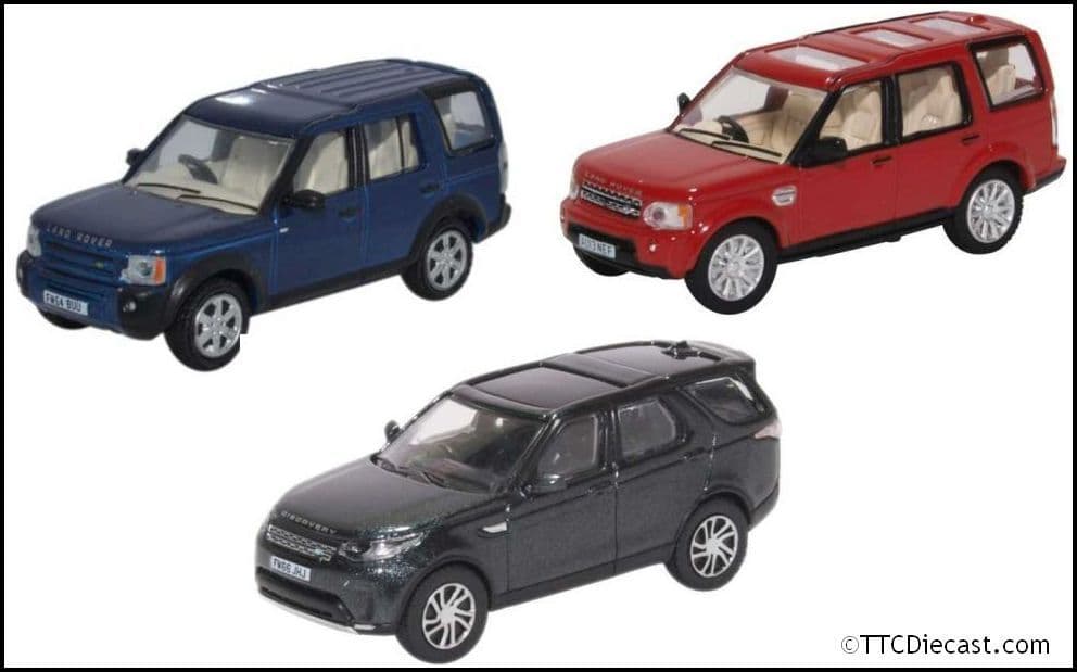 Oxford 76SET71 Land Rover Discovery Set 3/4/5 (3 Piece) - OO Gauge