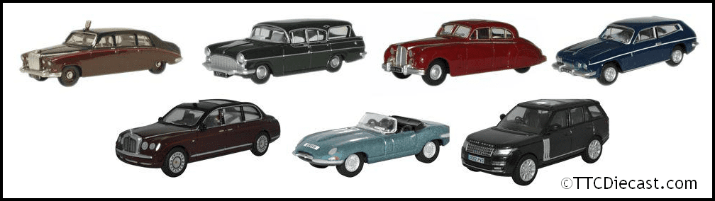 Oxford 76SET74 Royals Set 7 Piece - OO Gauge