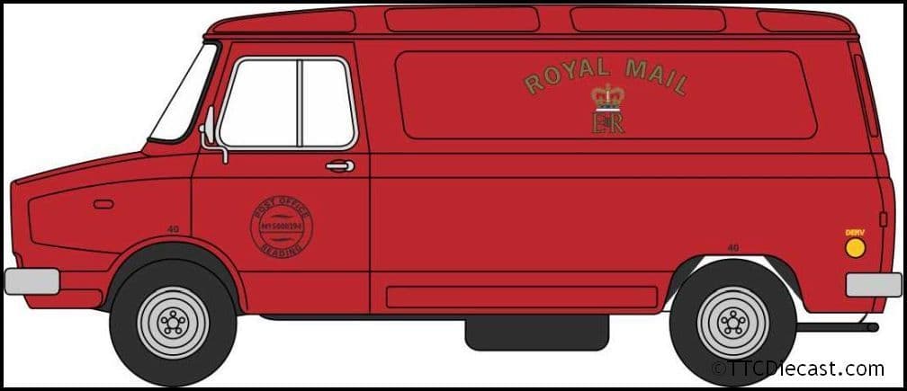 Oxford 76SHP011 Sherpa Van Royal Mail*LAST FEW*
