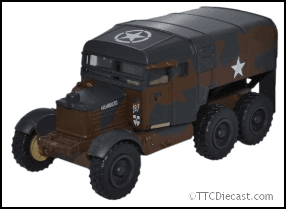 Oxford 76SP011 Scammell Pioneer Artillery Tractor 51 Heav