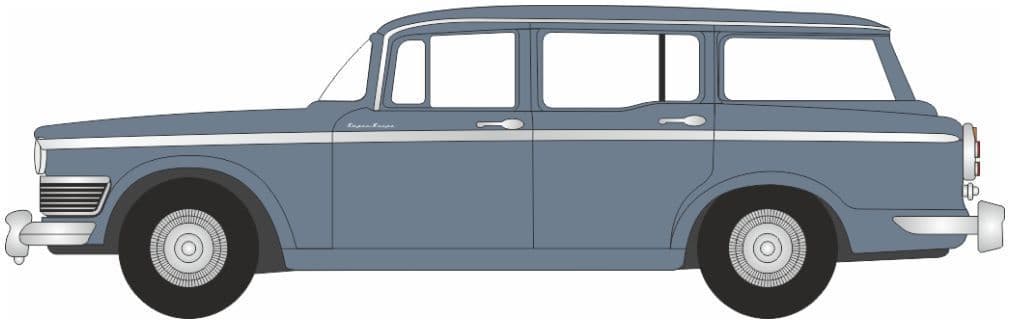 Oxford 76SS007 Humber Super Snipe Charcoal OO Gauge - PRE ORDER £9.95