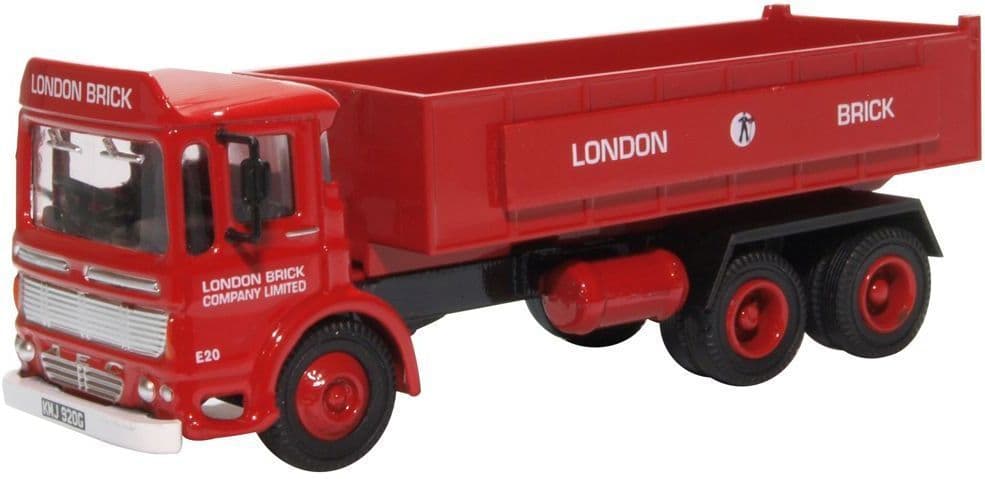 Oxford 76TIP005 AEC Ergomatic Tipper London Brick Company - 1/76 Scale, OO Gauge