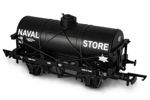 Oxford Rail OR76TK2009 12T Tank Wagon - Naval Store Department No.87, OO Gauge