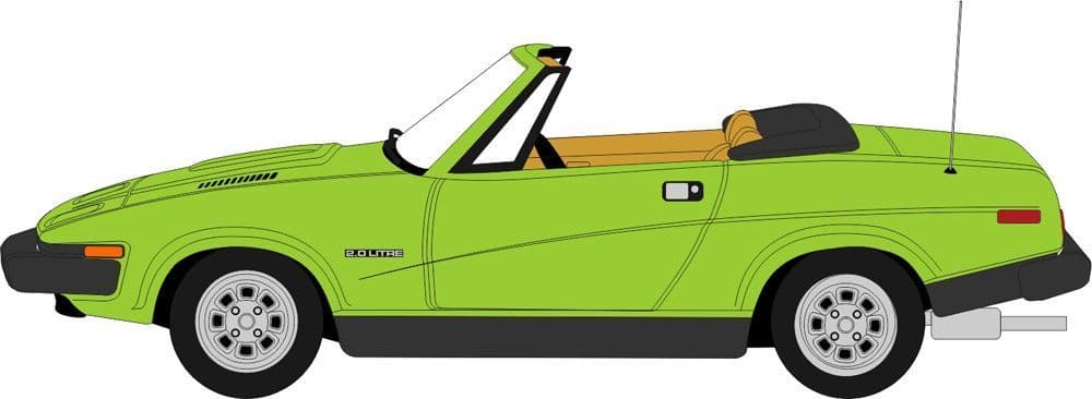 Oxford 76TR7001 Triumph TR7 Convertible Triton Green