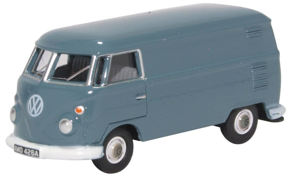 Oxford 76VWS003 VW T1 Van Dove Blue - 1/76 Scale