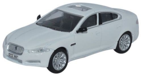Oxford 76XF005 Jaguar XF Saloon - Polaris White*LAST FEW*