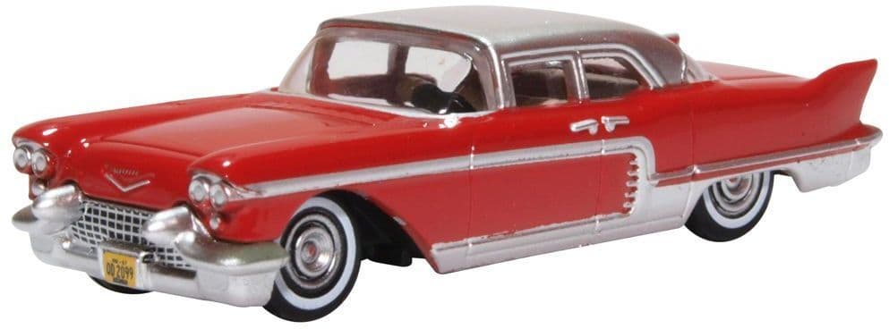 Oxford 87CE57002 Cadillac Eldorado Brougham 1957 Dakota Red - 1/87 Scale
