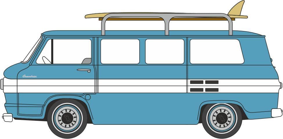 Oxford 87CG61001 Chevrolet Corvair Greenbrier 1/87 Scale