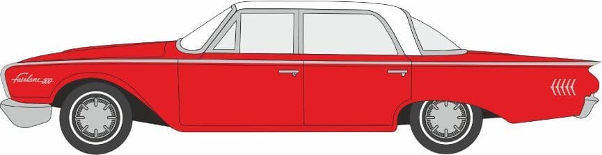Oxford 87FF60001 Ford Fairlane Sedan 500 Town 1960 Monte 1/87 Scale