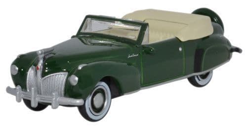 Oxford 87LC41002 Lincoln Continental 1941 - Spode Green - 1/87 Scale