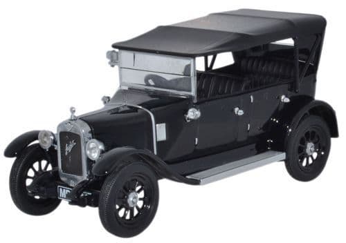 Oxford AHT005 Austin Heavy Twelve Black Wiltshire Police - 1/43 Scale