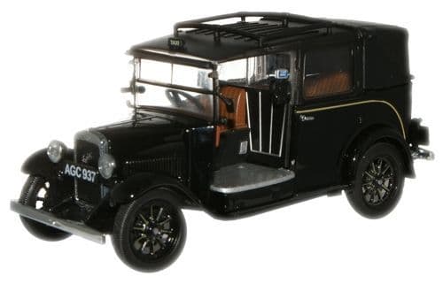 Oxford AT001 Austin Low Loader Taxi - Black - 1/43 Scale *LAST FEW*