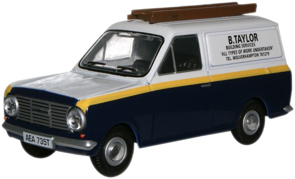 Oxford HA021 Bedford HA Van Taylor Builders Auf Wiedersehen, Pet 1:43 Scale