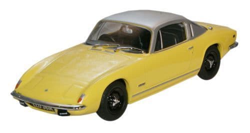 Oxford LE001 Lotus Elan +2 - Yellow - 1/43 Scale