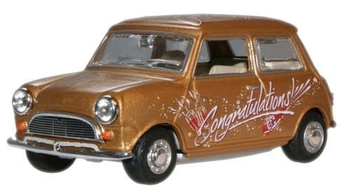 Oxford MIN018 Mini Car - Congratulations - 1/43 Scale