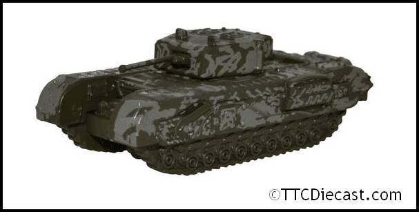 Oxford NCHT003 Churchill Tank 142 RAC Tunisia 1943 - N Gauge