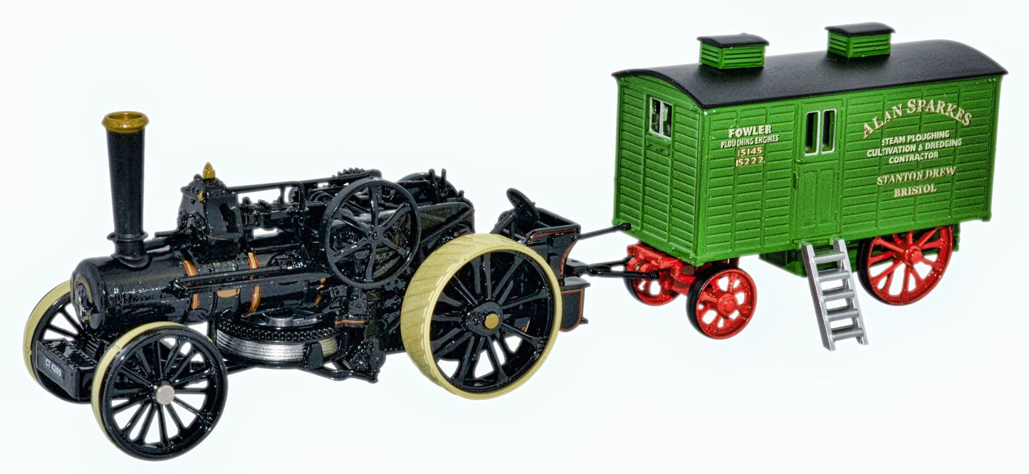 Oxford NFBB002 Fowler BB1 Ploughing Engine and Living 1/148 Scale