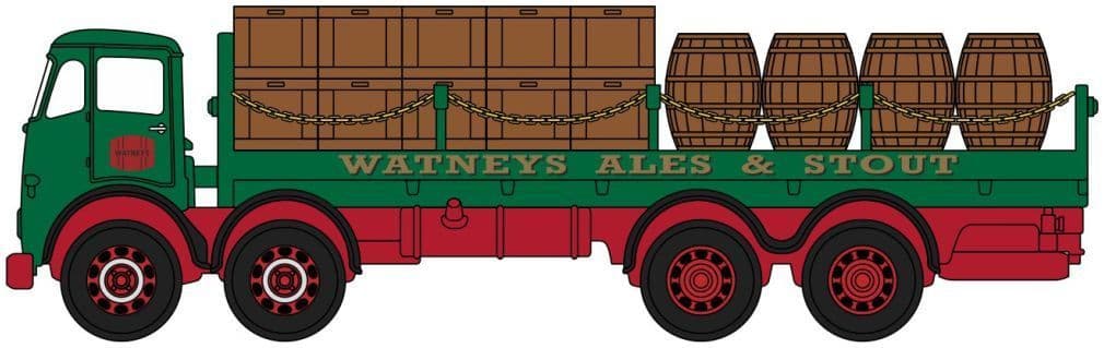 Oxford NFG016 Foden FG 8 Wheel Dray Watneys N Gauge - PRE ORDER £11.95