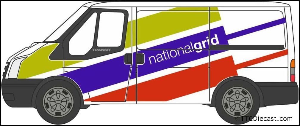 Oxford NFT035 Ford Transit MkV National Grid SWB Low Roof