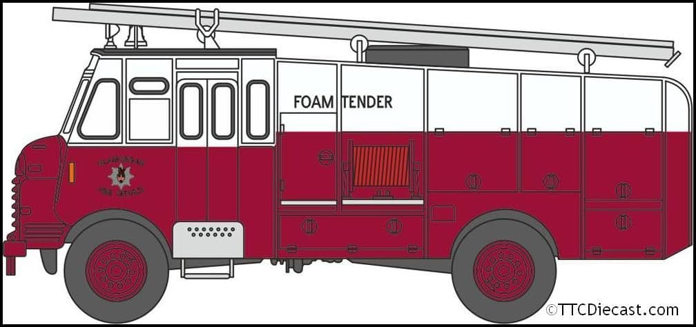 Oxford NGG002 Green Goddess Glamorgan Fire Service*LAST FEW*