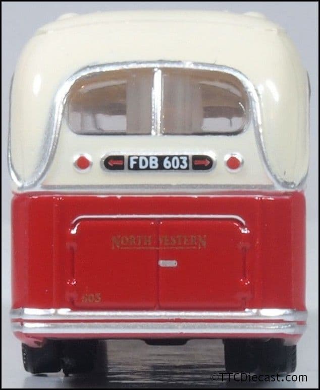 Oxford NLRT007 Leyland Royal Tiger North Western 1:148 Scale