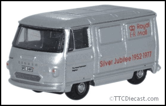 Oxford NPB003 Commer PB Van - Silver Jubilee