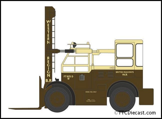 Oxford NSDF001 Shelvoke & Drewry Freightlifter British Rail (Western)