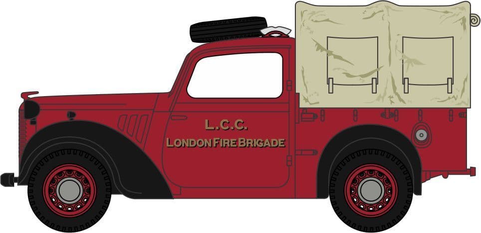 Oxford NTIL005 Austin Tilly - London Fire Brigade