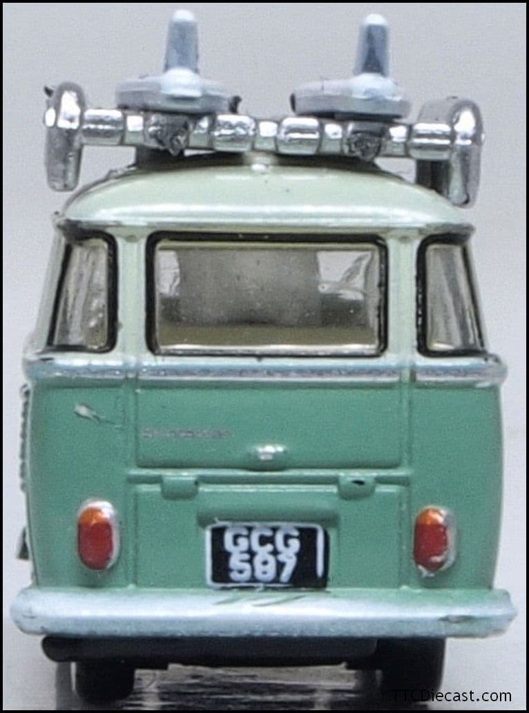Oxford NVWS005 VW T1 Samba Bus Turquoise/Blue White 1/148 Scale
