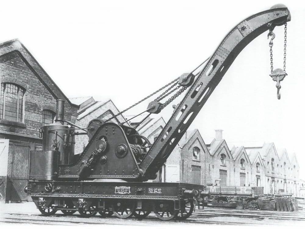 Oxford Rail OR76SCS1002 Cowans Sheldon 15T Crane LMS Wellingborough 243 *PRE ORDER £ 17.96*