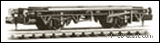 Peco NR-122 15ft Wheelbase steel type solebars Chassis Kit