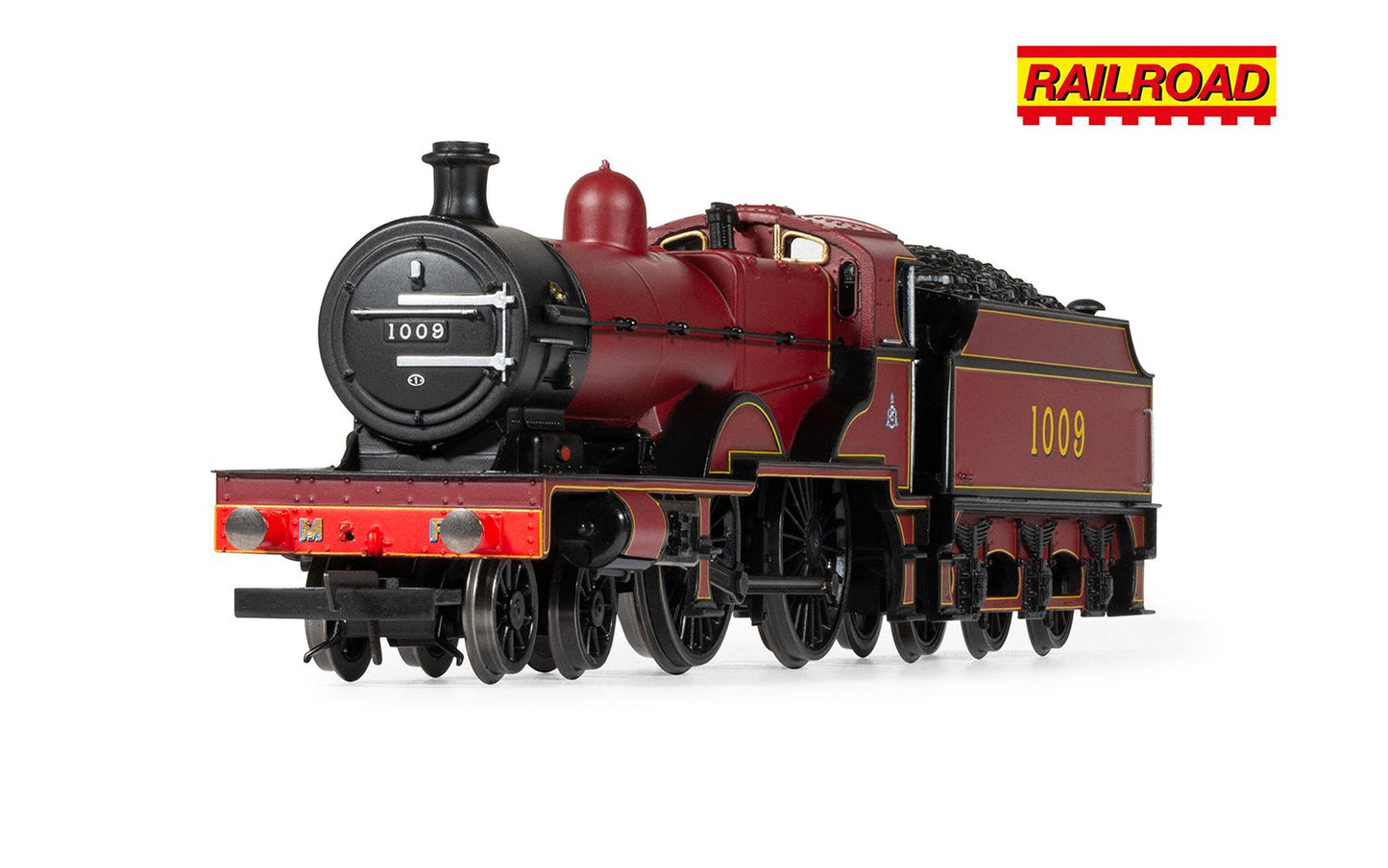 Hornby R30377 RailRoad MR Class 4P Compound Train Pack - Era 3, OO Gauge