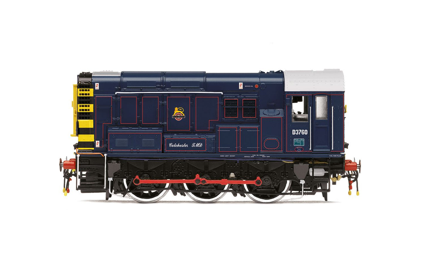 Hornby R30507 BR Class 08 D3760 Colchester TMD OO Gauge *PRE ORDER £179.99*